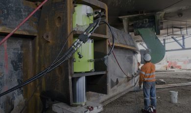 6400tn Dragline Lift