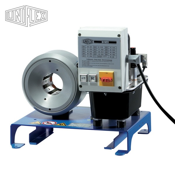 Uniflex hydraulic hose crimping machine S2A at Abdex Australia