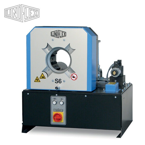 Uniflex hydraulic hose crimping machine Uniflex S6 at Abdex Australia