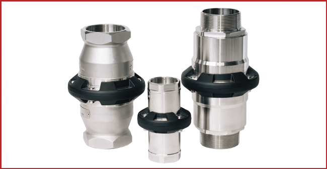 Manntek dry break couplings