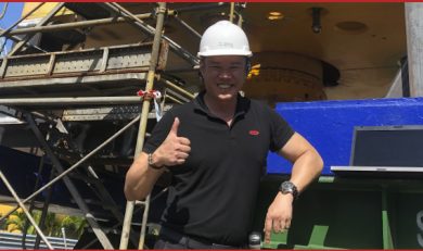 2" 10,000 psi Black Eagle installation in Singapore