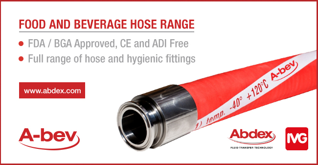 Abdex Launches Food and Beverage Hose Range!