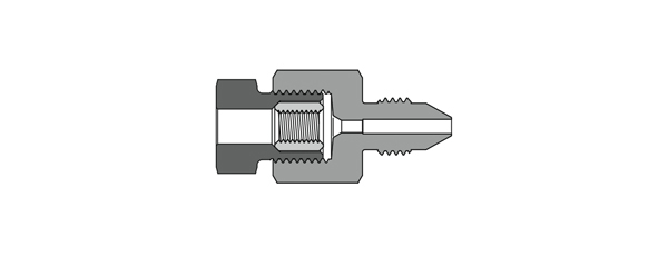 Adaptor, HP Female x MP Male, 20K
