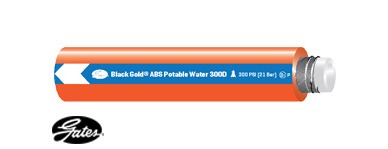 Gates Chemical Hose | Black Gold® Potable Water 300D | WP 20.7 Bar |