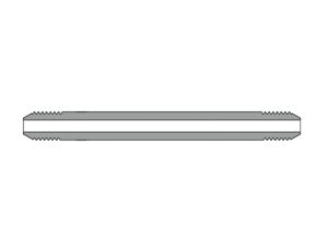 Coned & Threaded Nipple, MP, 20K