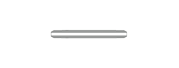 Coned & Threaded Nipple, MP, 20K