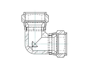 Elbow, JIC Swivel Female, 10K