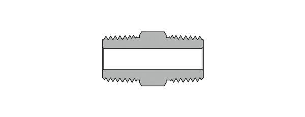 Nipple, NPT Male, 15K