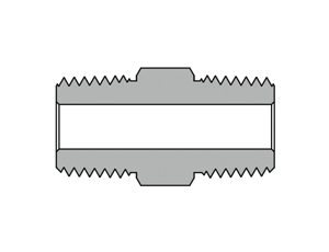 Nipple, NPT Male x Type M Male, 15K