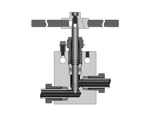 10000 psi Needle Valve