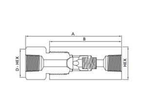 15CO Series Pipe Ball Check Valves