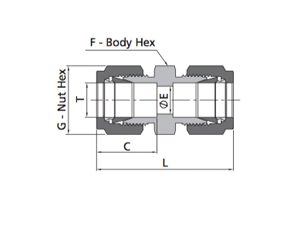 Union Fitting | Fractional Tube