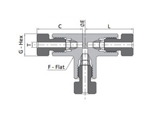 Chromatograph Fitting | Fractional Tube