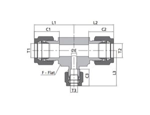 Reducing Union Fitting Tees | Fractional Tube