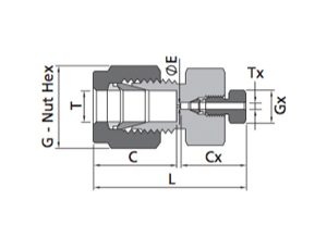 Column End Fitting | Fractional Tube