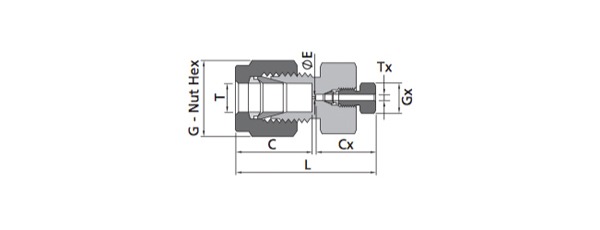Column End Fitting | Fractional Tube