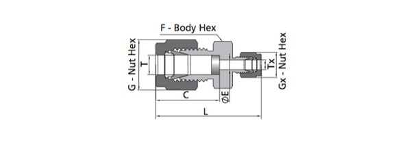 Column End Fitting | Fractional Tube