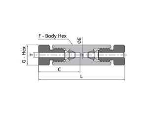 Chromatograph Fitting | Fractional Tube