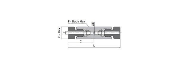 Chromatograph Fitting | Fractional Tube