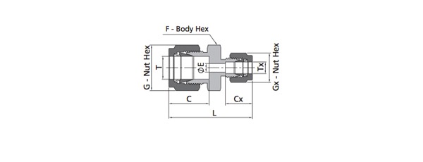 Reducing Union Fitting | Fractional Tube