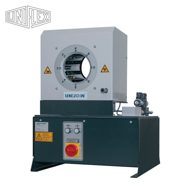 Uniflex hydraulic hose crimping machine Uniflex UG32 at Abdex Australia
