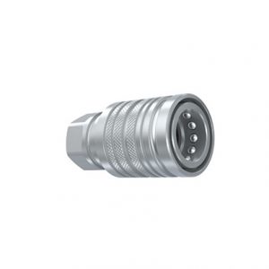 Hydraulic Quick Coupler - Push Pull - Carbon Steel | ISO16028
