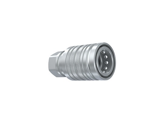 Hydraulic Quick Coupler - Push Pull - Carbon Steel | ISO16028