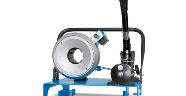 How to use a manual Uniflex hydraulic crimper