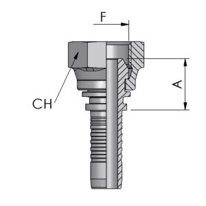 BSP FEMALE, 60° CONE