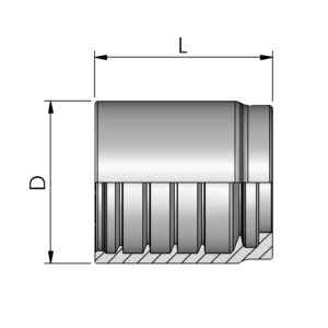 Non Skive Ferrule Unifcated: 1/2 SN - 2 SC - 2SNK