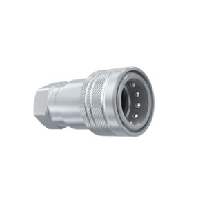 Hydraulic Quick Poppet Coupler | Carbon Steel | Agriculture Style