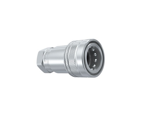 Hydraulic Quick Ball Coupler | Carbon Steel | Agriculture Style