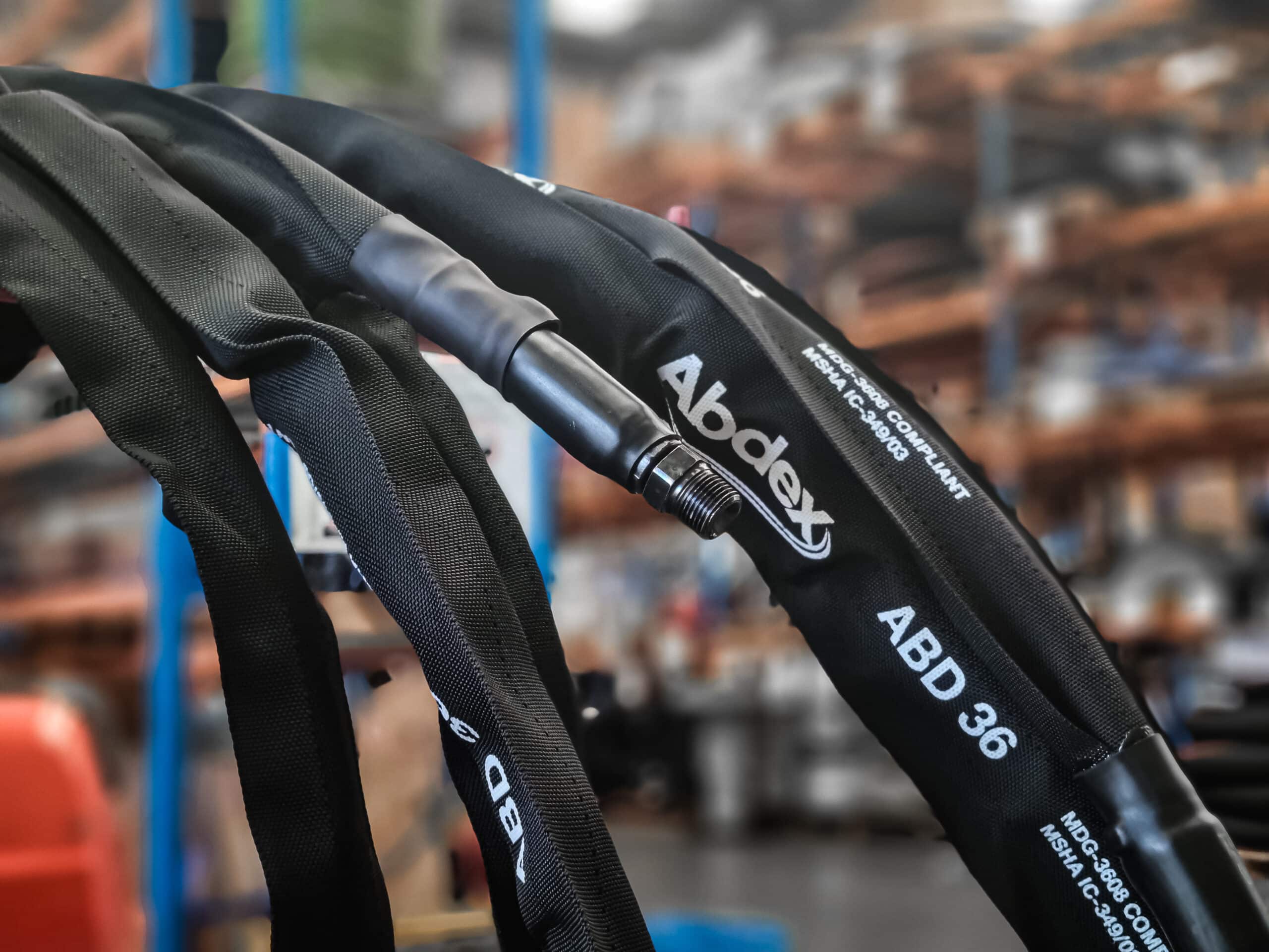 Hydraulic Hose Burst Protection Sleeve