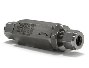 EUC Series Instrumentation Check Valve