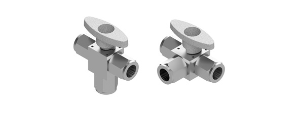 3 Way PSB Series Ball Valve