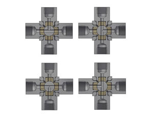 4 Way Diverter Valve